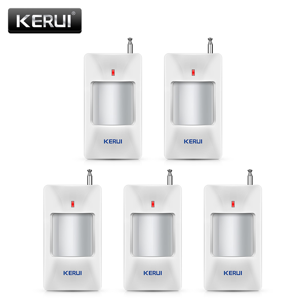 Home Security System Installation - KERUI-Détecteur de mouvement sans fil PIR,