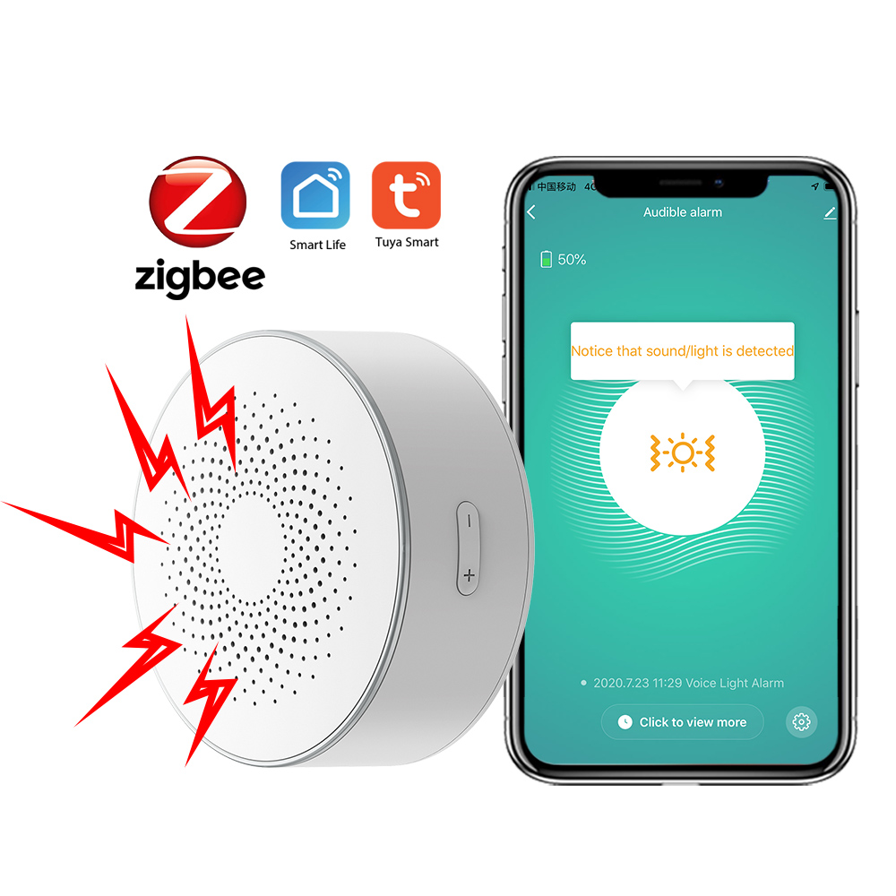 Home Security Siren - Eleopard Home Zigbee Tuya liaison intelligente
