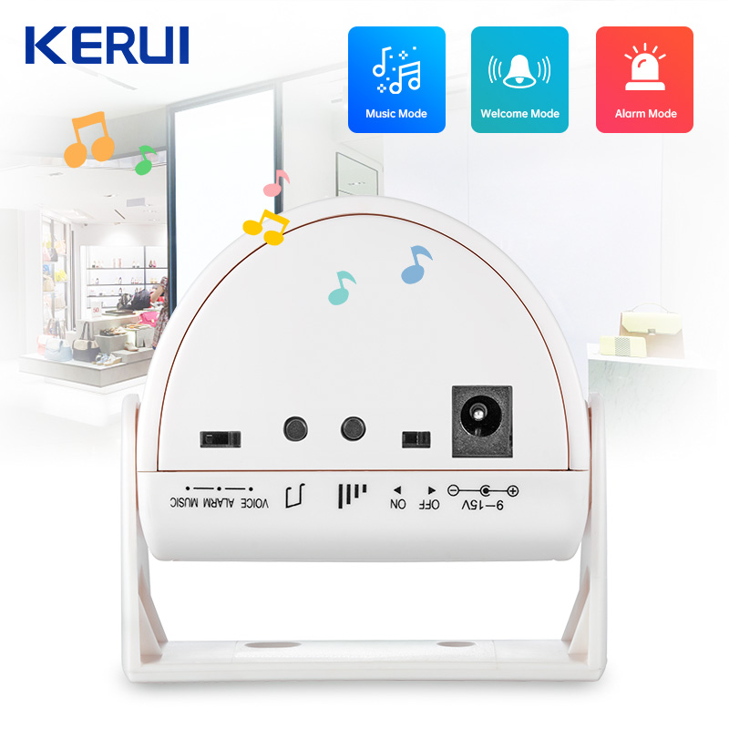 Home Security Bell - Carillon de bienvenue cloche pour magasin