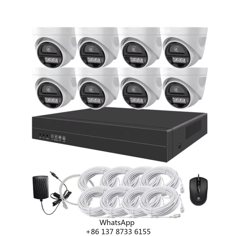 Home Security With Camera - Kit de caméra CCTV 4ch 8ch