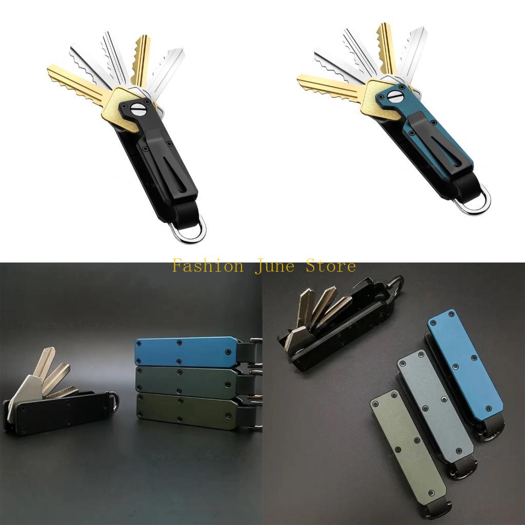 Home Security Features - N5KA porte-clés en aluminium robuste avec