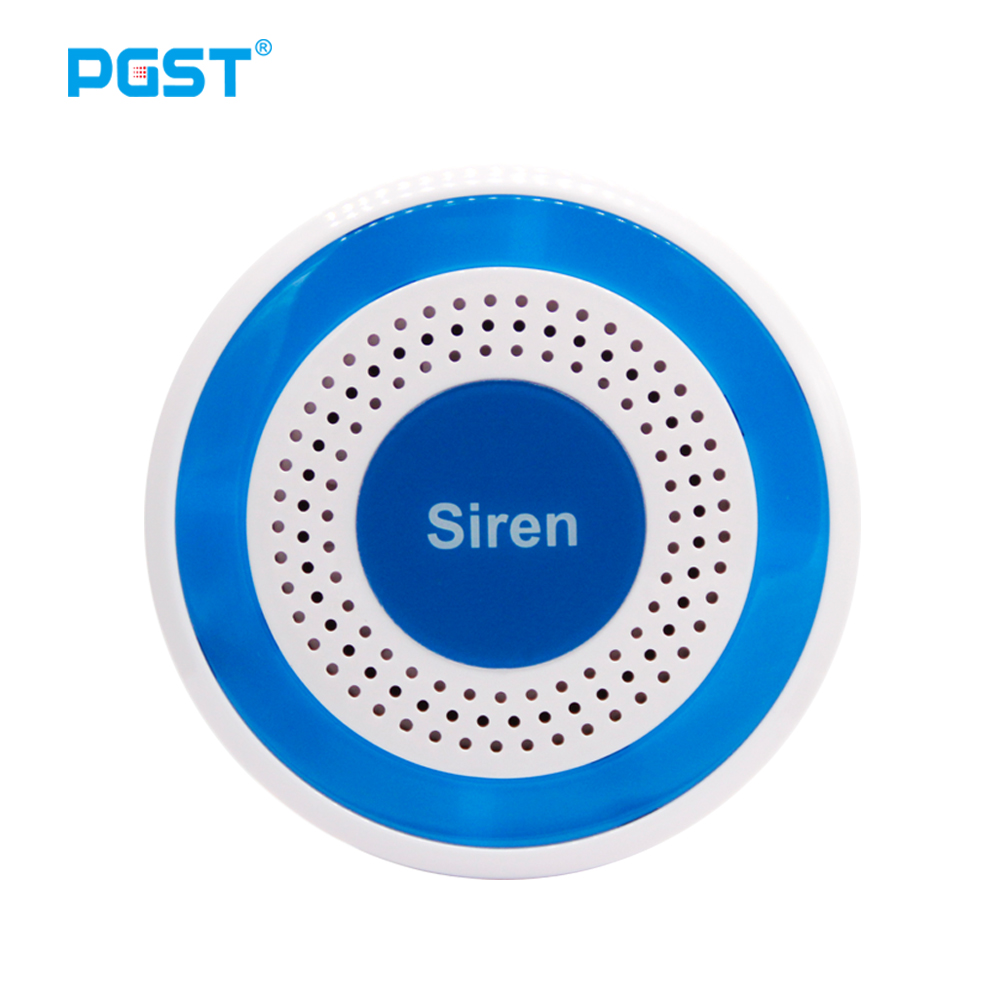 Home Security Siren - Alarme sirène d'intérieur sans fil PGST