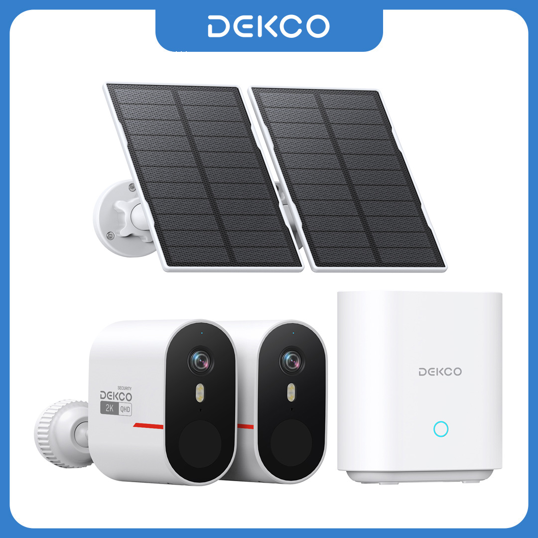 Home Security Bell - Système de caméra solaire WiFi Dekco