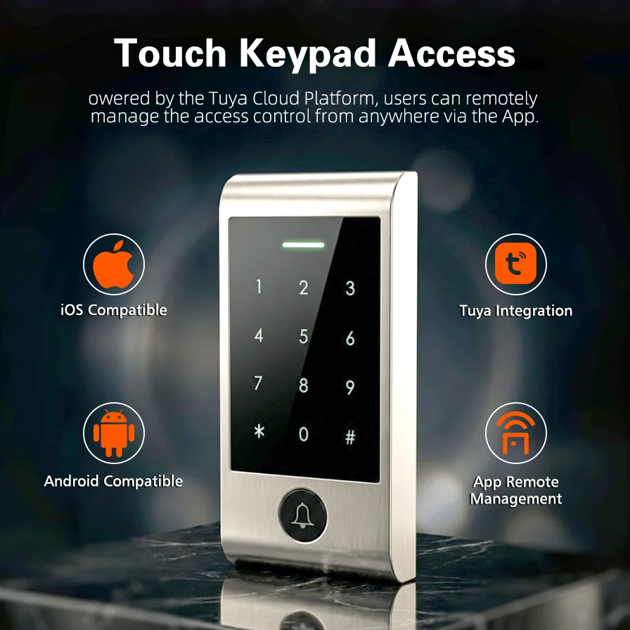 Home Security For Doors - Système d'accès avancé avec clavier tactile