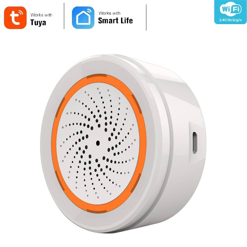 Home Security System Installation - Sirène intelligente alarme Tuya Zigbee capteur
