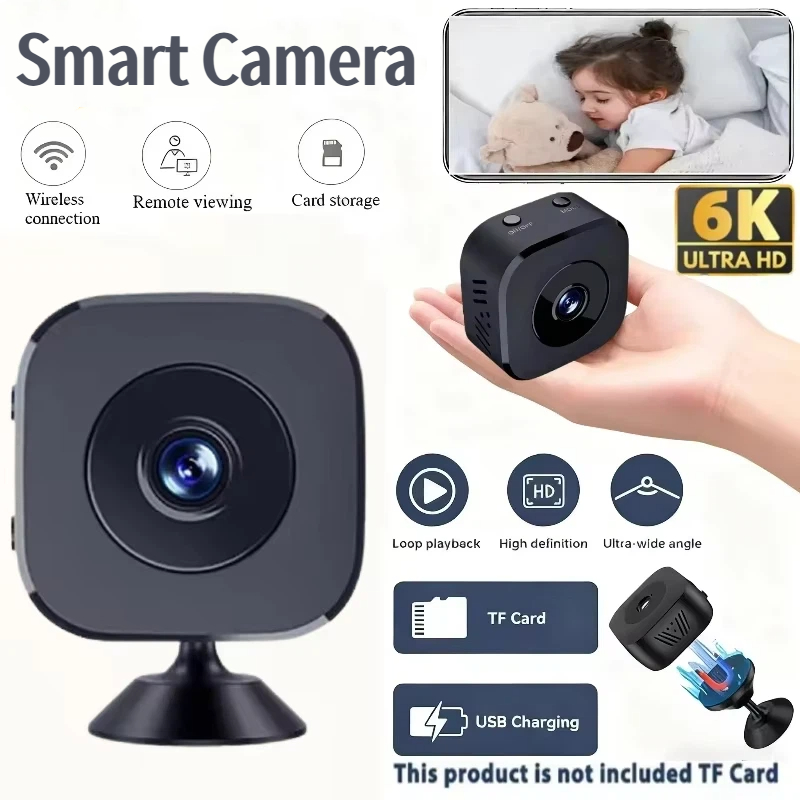 Hidden Camera Clock - Mini caméra de sécurité intelligente sans