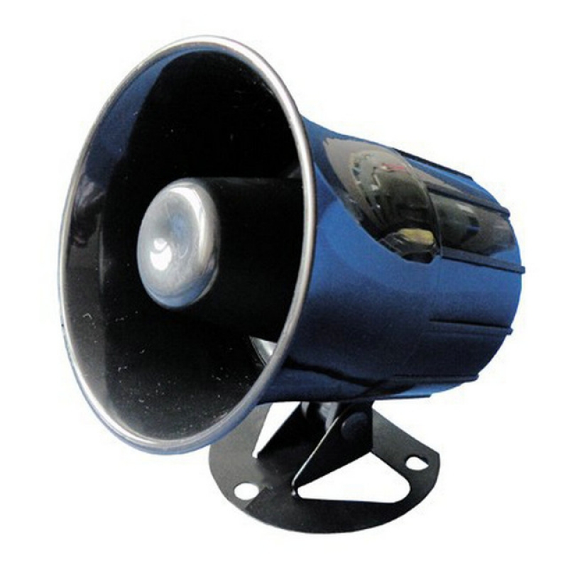 Home Security Siren - Sirène d'alarme filaire DC12V 15W sans