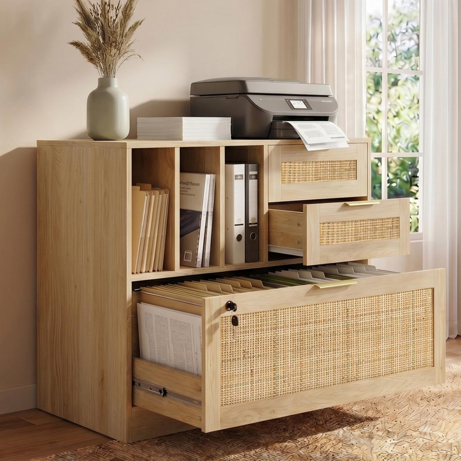Home Security Features - Armoire de classement latérale à trois