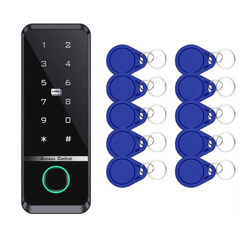 Home Security Lock System - ABGH-Tuya Serrure de porte intelligente, contrôle