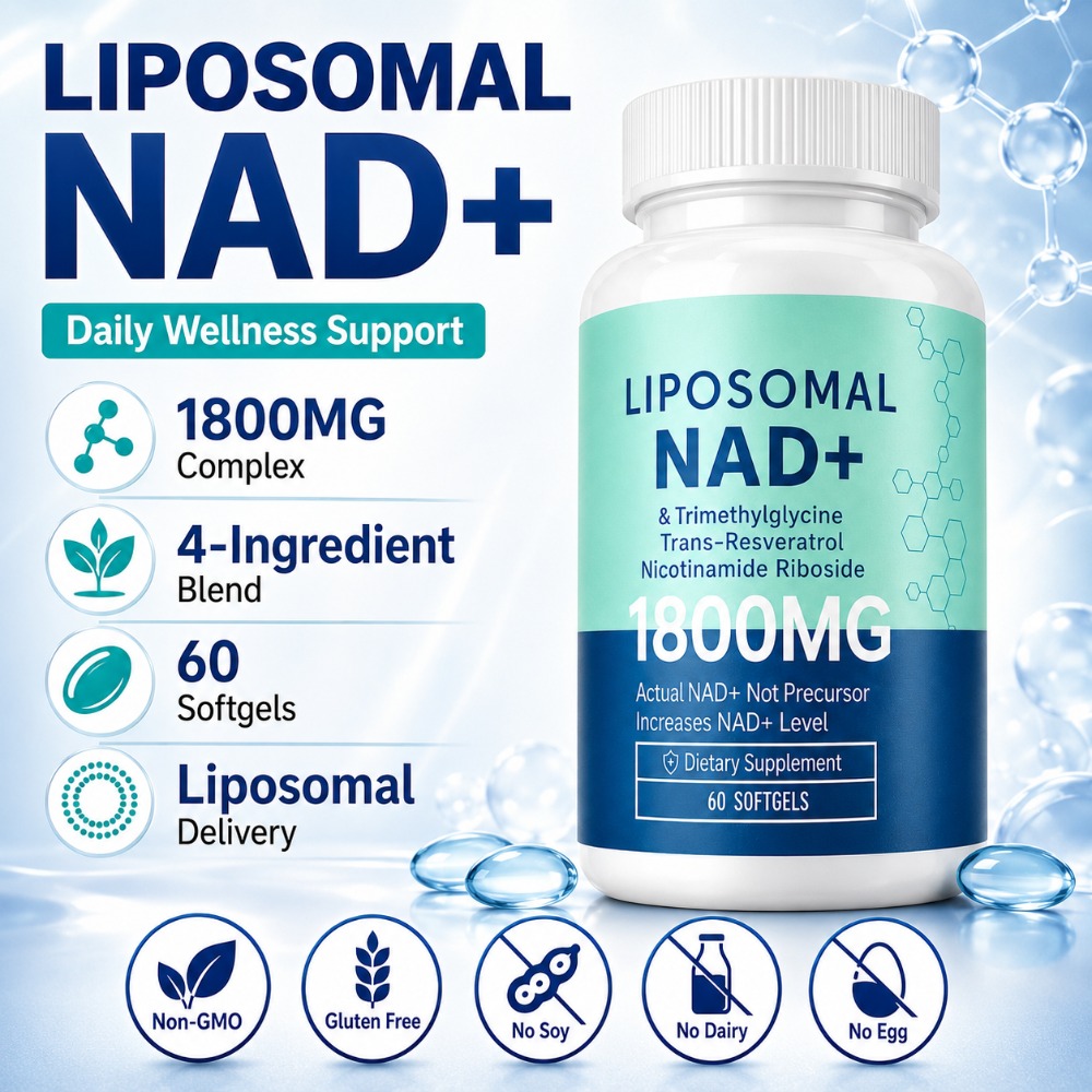 Home Security Companies - Gélules liposomales NAD+ 1800mg, Nicotinamide Riboside,