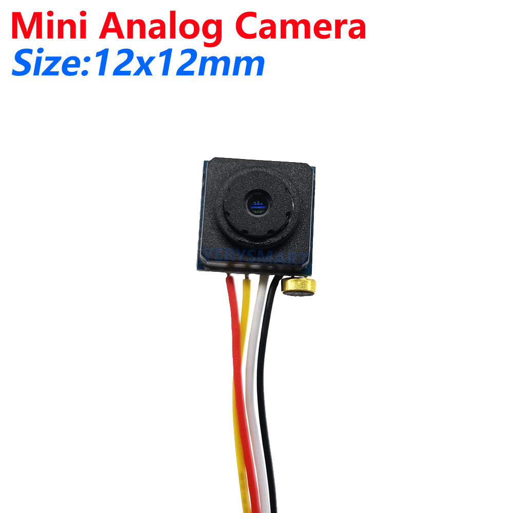 Home Security And Cctv - 700TVL CVBS 12*12mm Micro Mini caméra