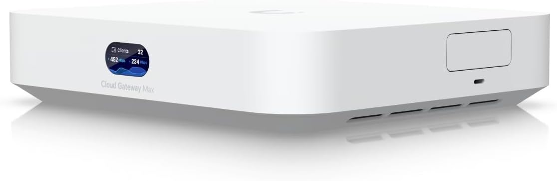 Home Security Features - Passerelle réseau haute performance UbiQuiti UCG-MAX-NS