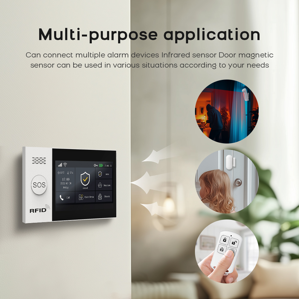 PG-107 Tuya sans fil maison WI - Home Security System Installation avis et prix
