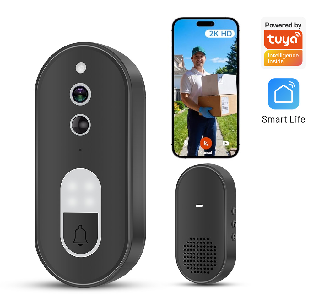 Sonnette vidéo sans fil WiFi T - Home Security Bell avis et prix