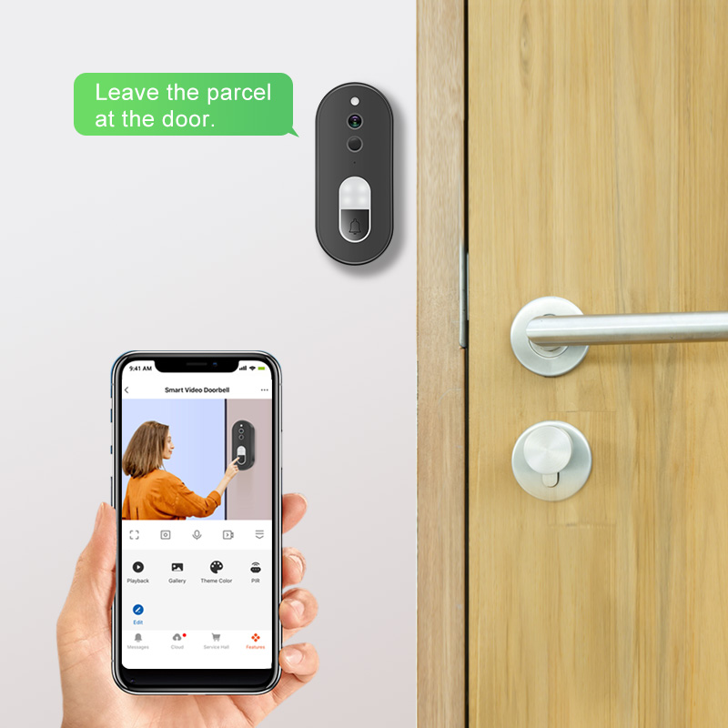 Sonnette vidéo sans fil WiFi T - Home Security Bell avis et prix