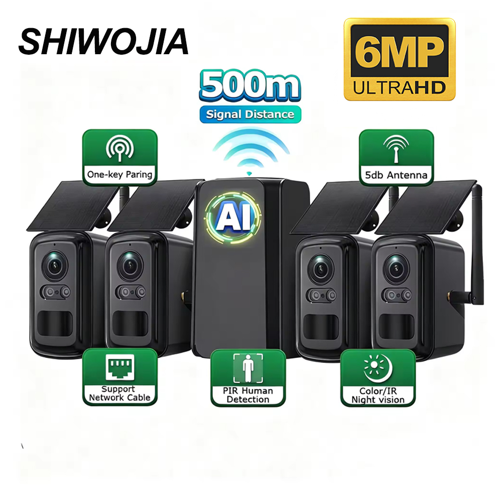 SHIWOJIA 6MP système de sécuri - Home Security No Subscription avis et prix