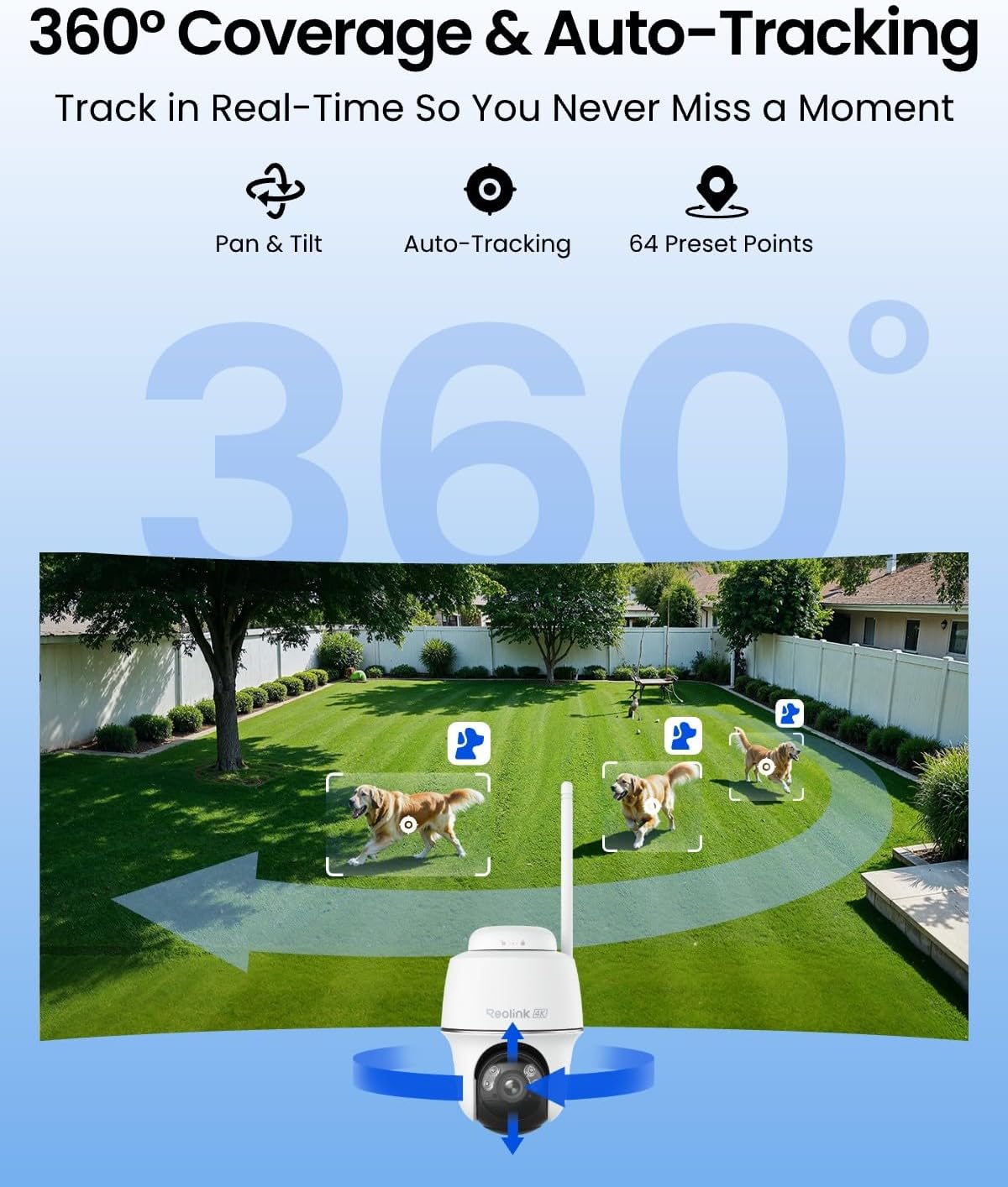 Caméra de sécurité solaire 4K  - Home Security No Subscription avis et prix