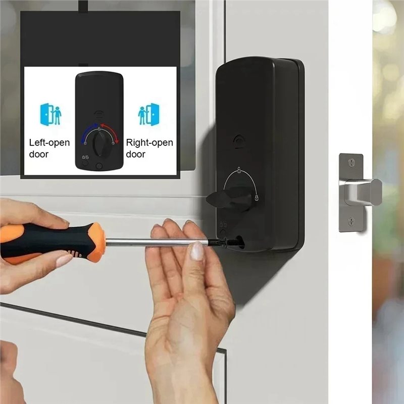 Serrure de porte à empreinte d - Home Security Features avis et prix