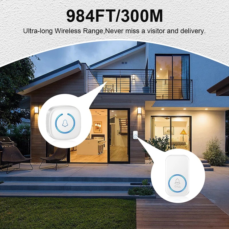 Sonnette sans fil intelligente - Home Security Bell avis et prix