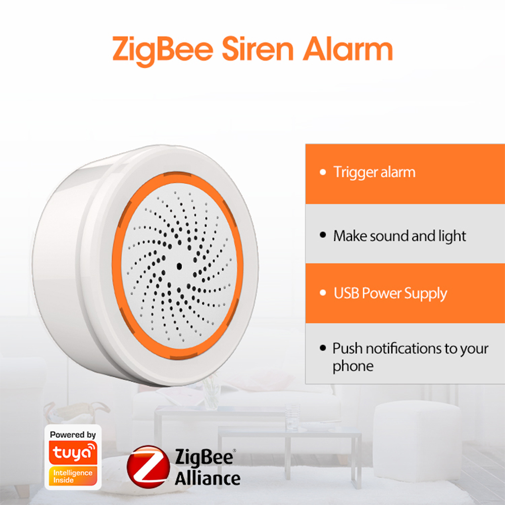 Coolcam – sirène d'alarme inte - Home Security Siren avis et prix