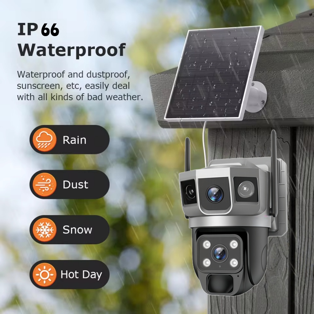 Caméra de surveillance solaire - Home Security And Cctv avis et prix