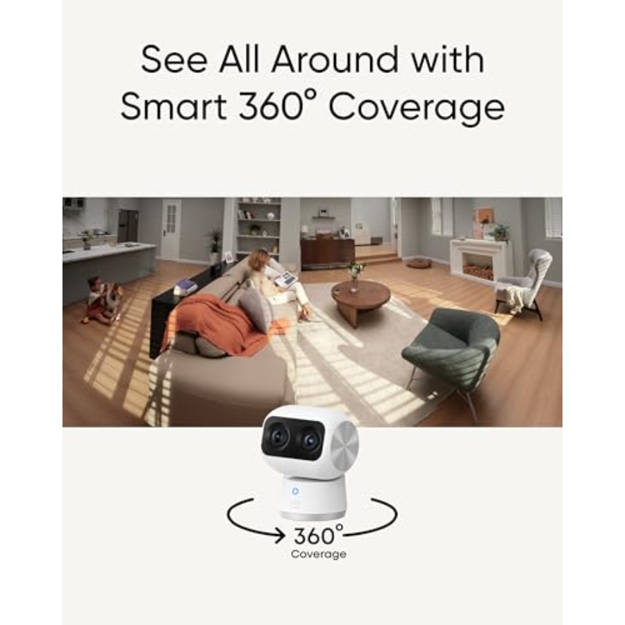 Caméra intérieure 4K S350 pour - Home Security No Subscription avis et prix