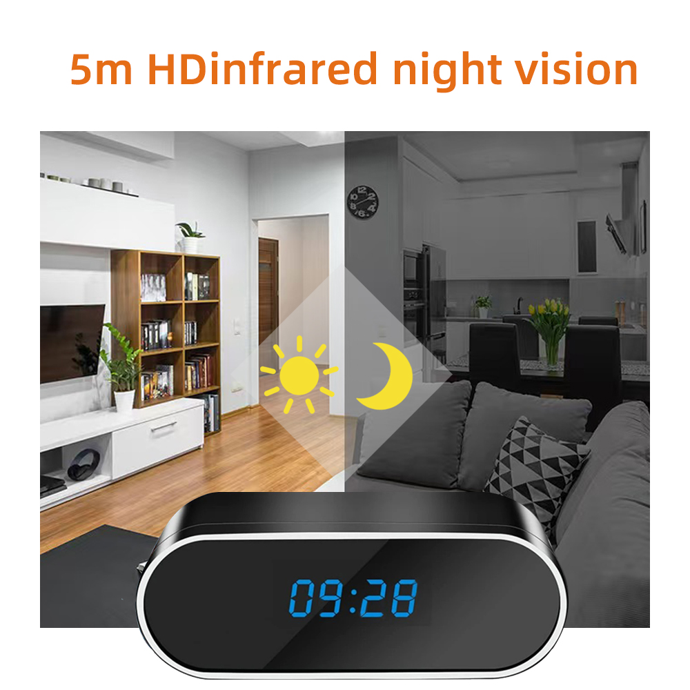 Caméra Horloge WIFI Mini 4K HD - Hidden Camera Clock avis et prix
