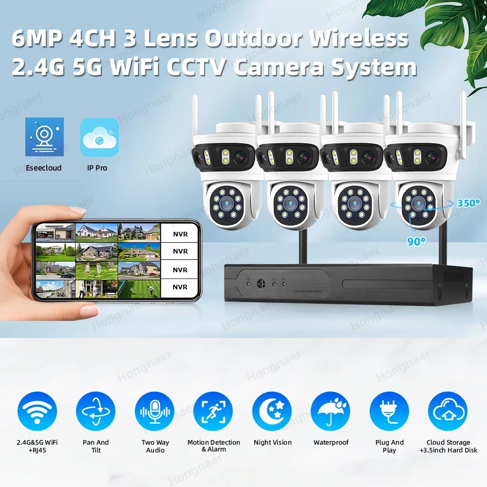 Kit Système de Caméras de Surv - Home Security With Camera avis et prix