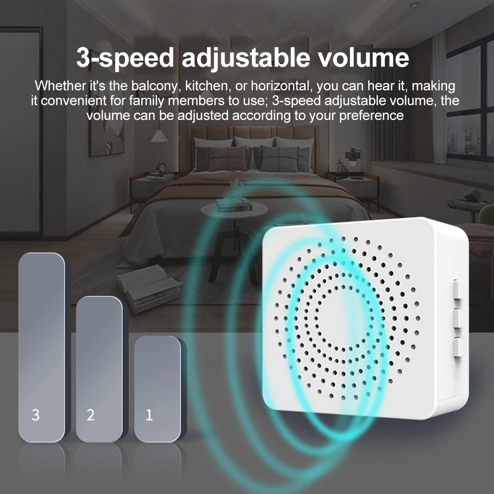 Sonnette de porte sans fil USB - Home Security Bell avis et prix