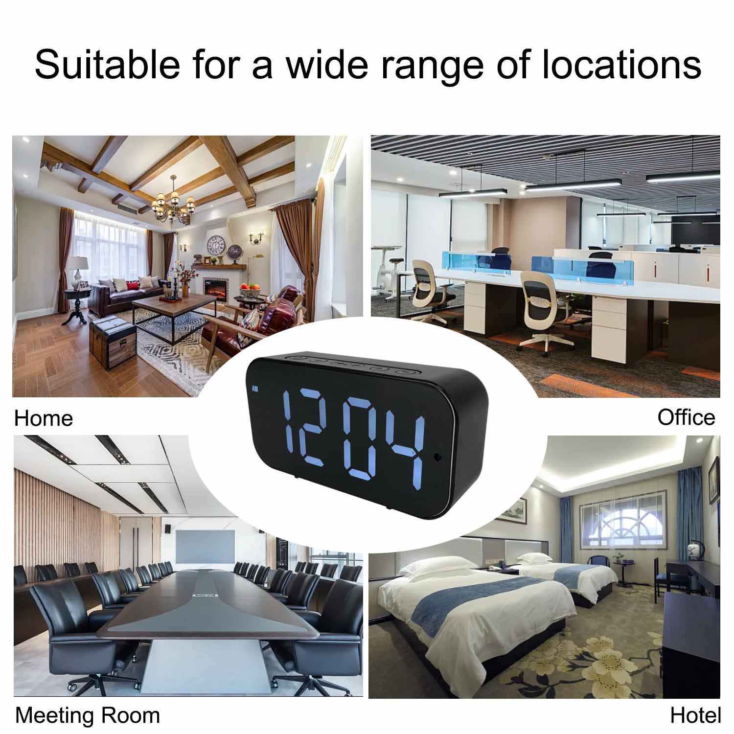 Caméra horloge Wi-Fi avec HD 1 - Hidden Camera Clock avis et prix