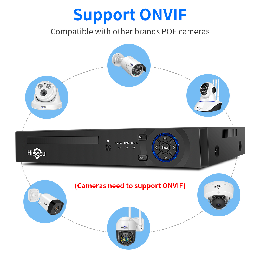 Hiseeu – Kit de système de cam - Home Security With Camera avis et prix