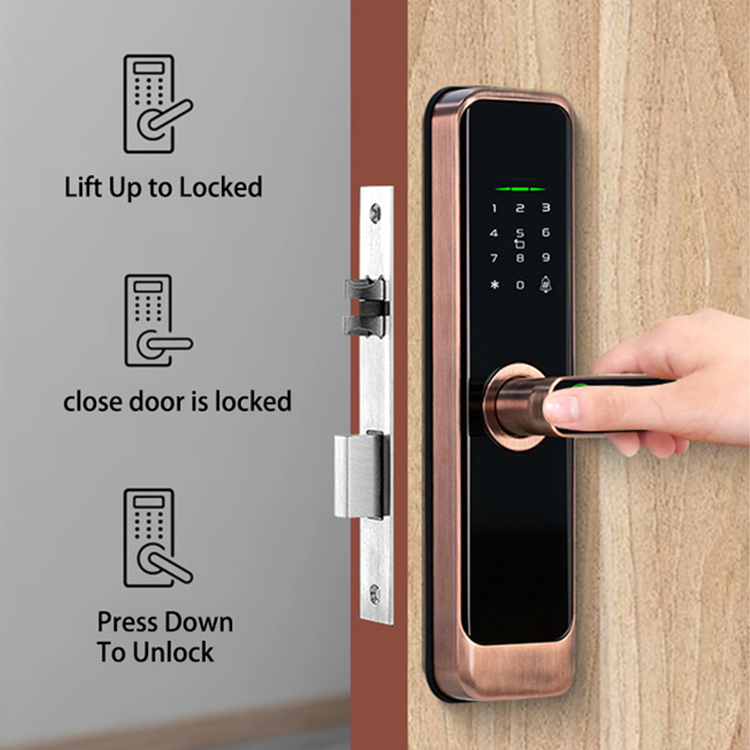 Serrure de porte intelligente  - Home Security For Doors avis et prix