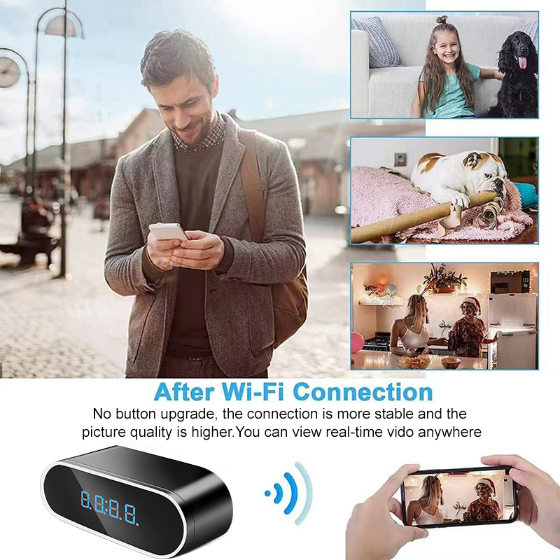 Full HD 1080P réveil Mini camé - Hidden Camera Clock avis et prix