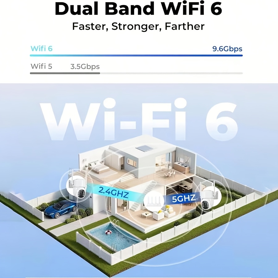 Caméras de sécurité sans fil 4 - Home Security No Subscription avis et prix