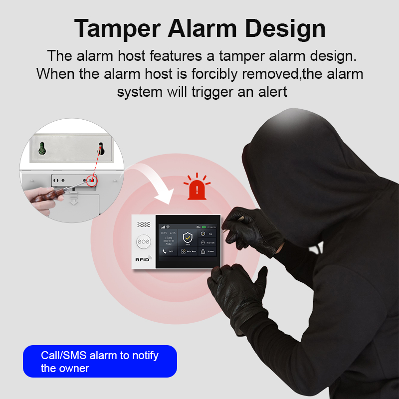 PGST alarme intelligente anti  - Home Security System Installation avis et prix