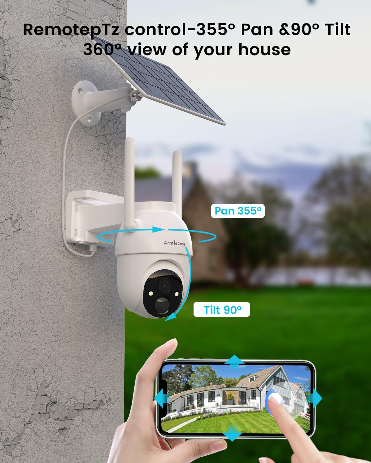 Caméras de sécurité extérieure - Home Security No Subscription avis et prix