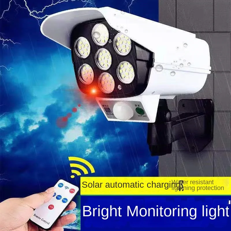 Lumière solaire extérieure cap - Home Security With Camera avis et prix