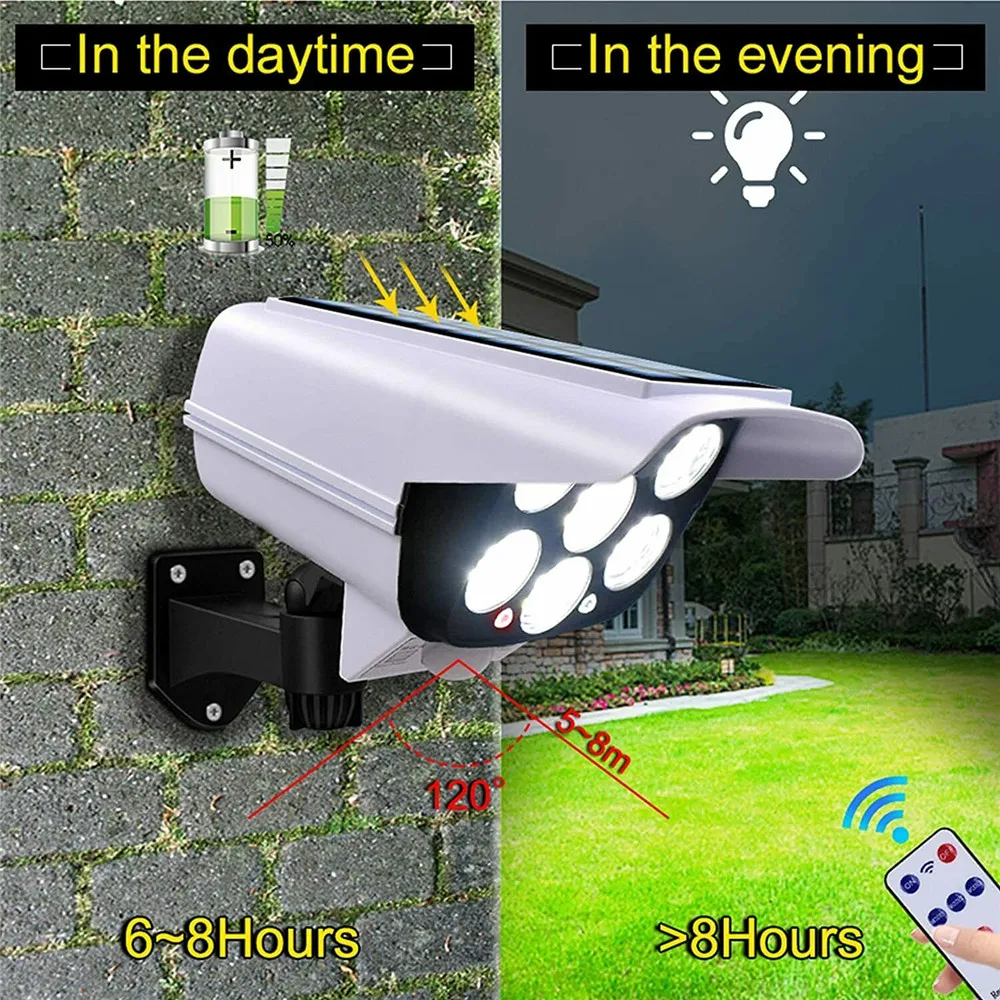 Lumière solaire extérieure cap - Home Security With Camera avis et prix