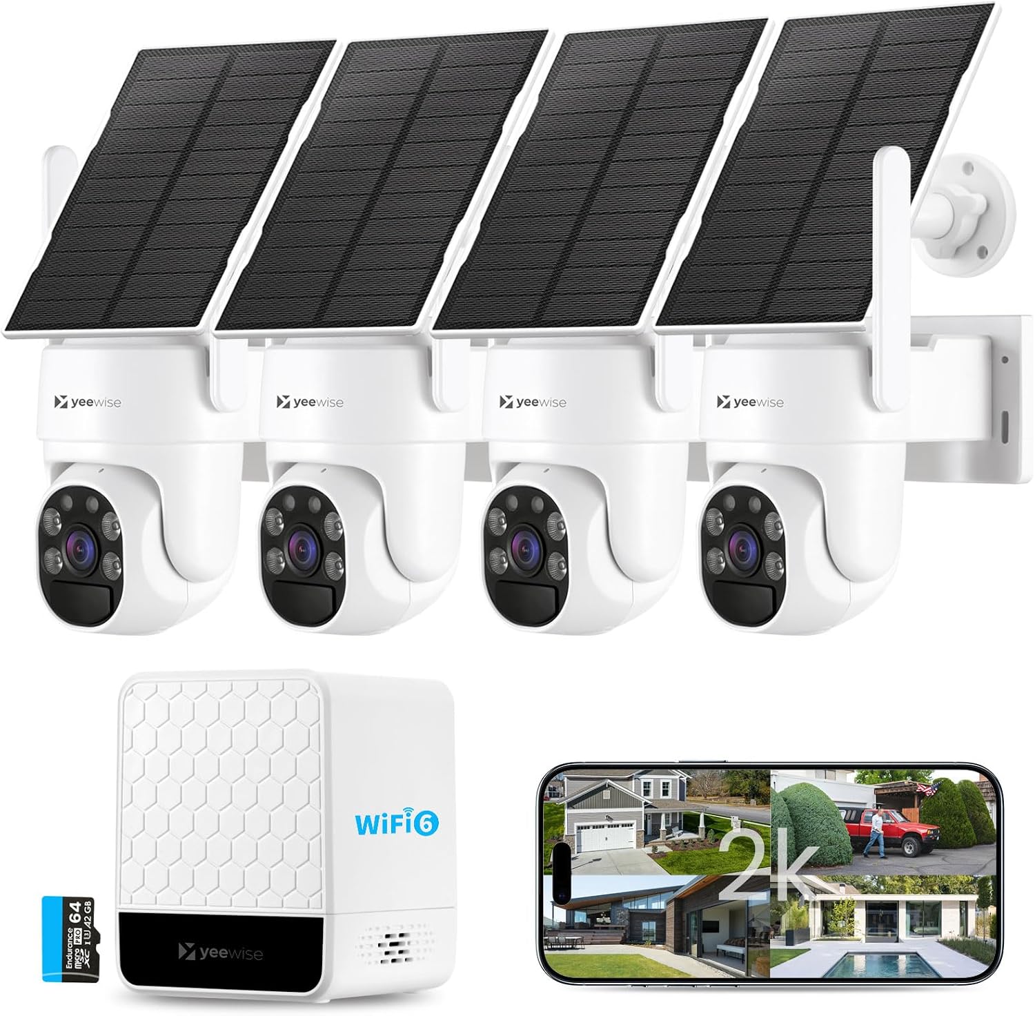 Système de caméra de sécurité  - Home Security No Subscription avis et prix