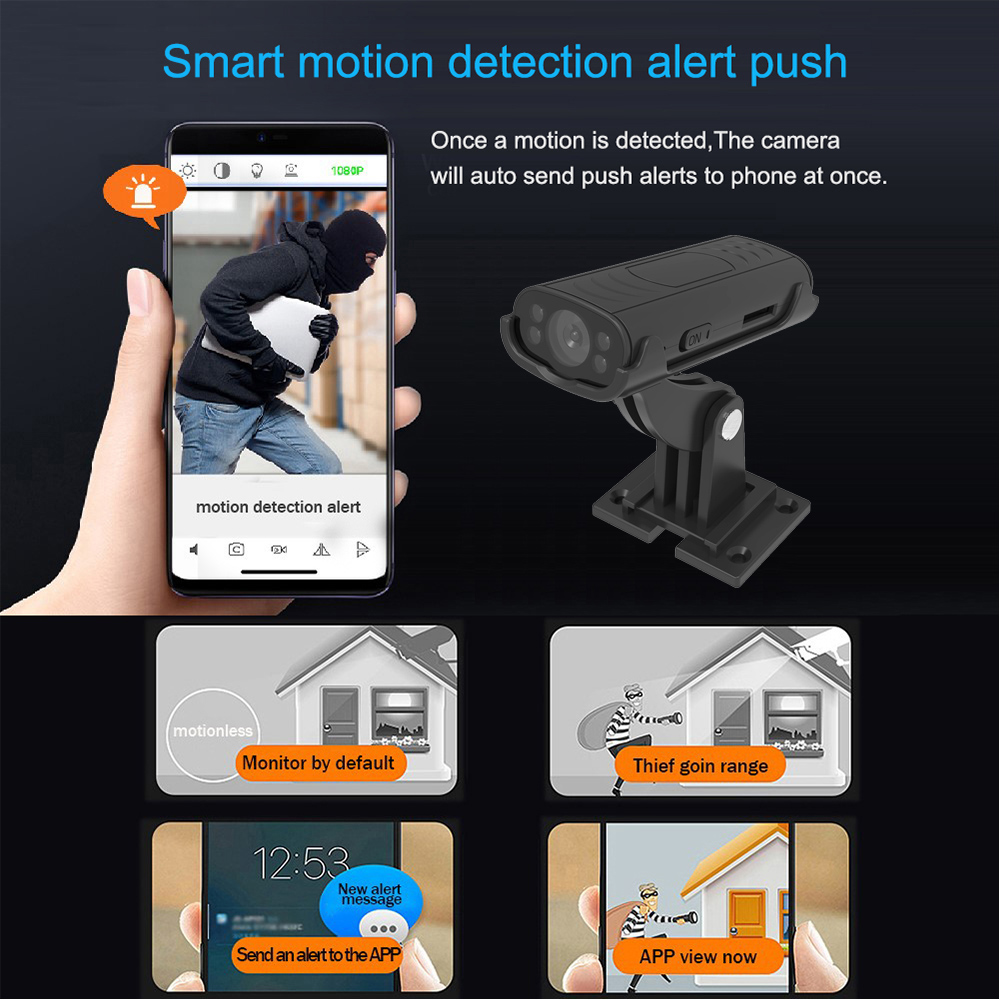 Mini caméra de sécurité domest - Home Security Features avis et prix