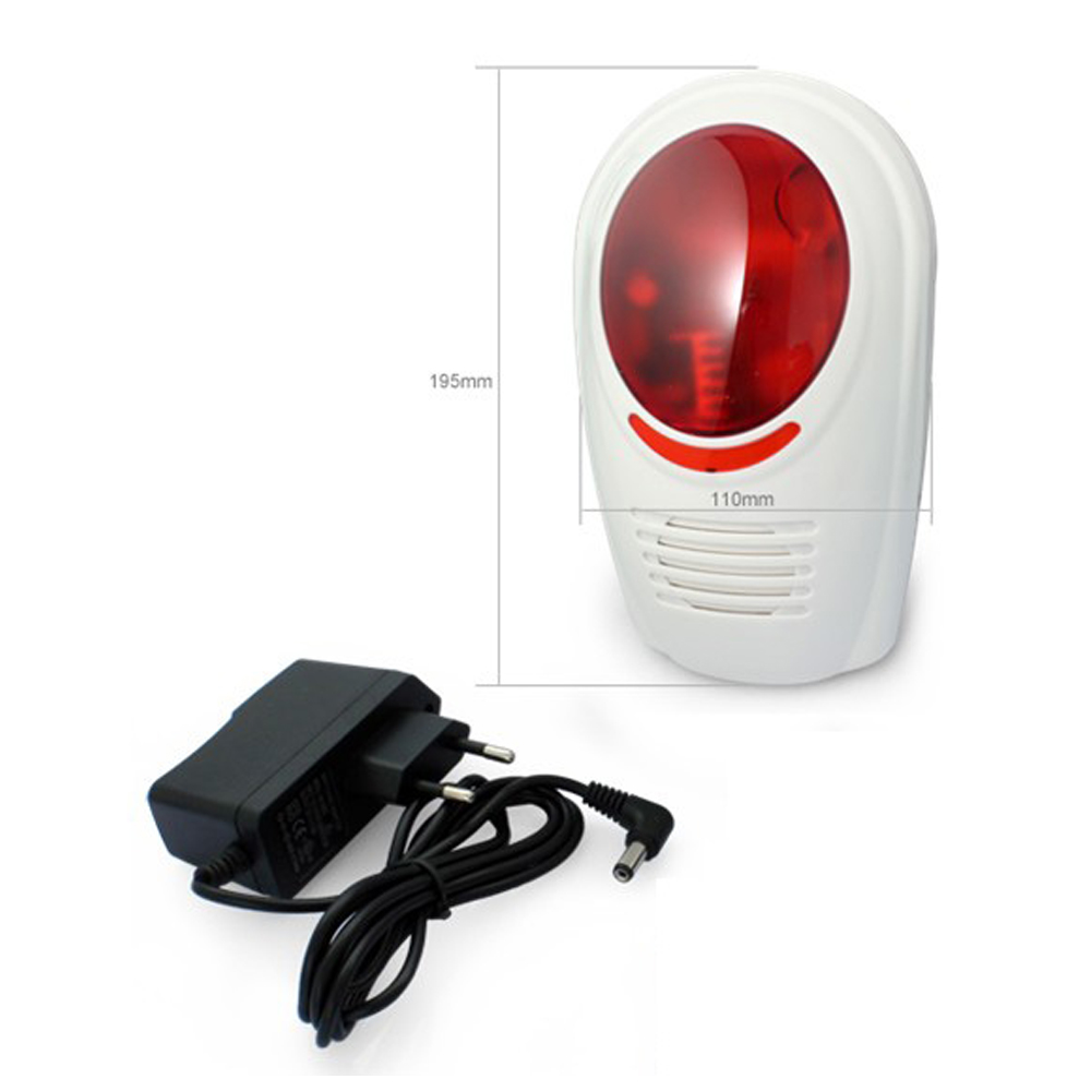 Wolf-Guard-Sirène Clignotante  - Home Security System Installation avis et prix