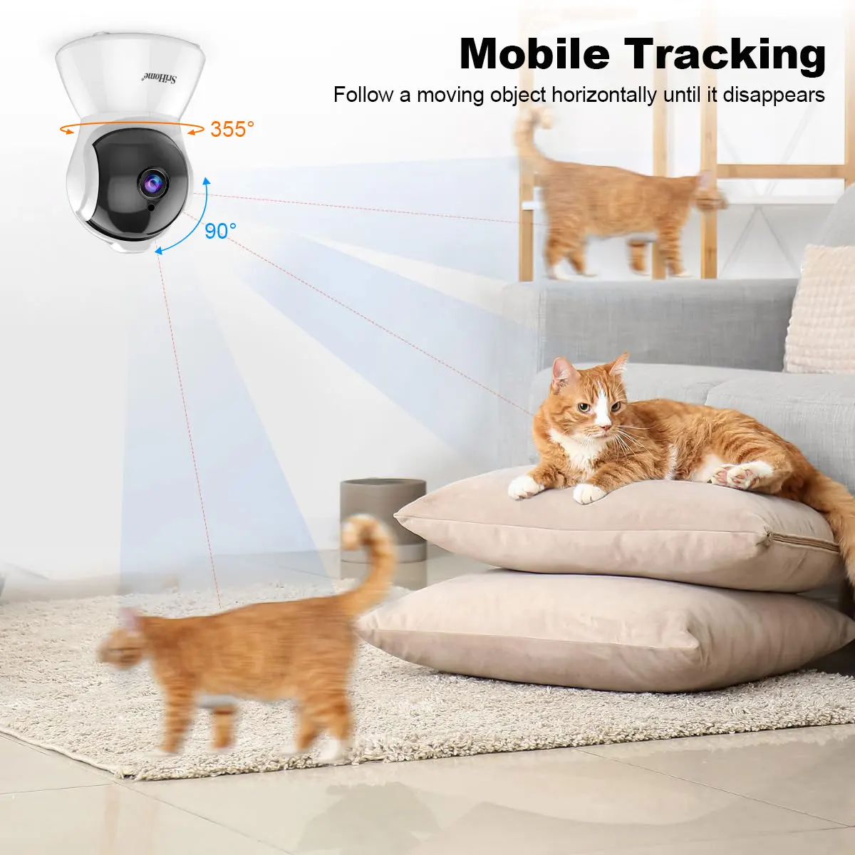 Srihome SH025 WiFi caméra mais - Home Security No Subscription avis et prix