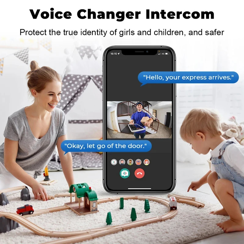Sonnette vidéo WiFi pour maiso - Home Security System Installation avis et prix