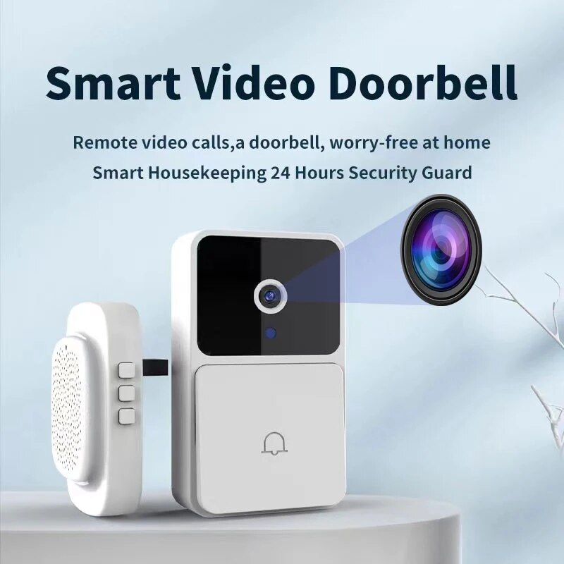 Sonnette vidéo WiFi sans fil p - Home Security Features avis et prix