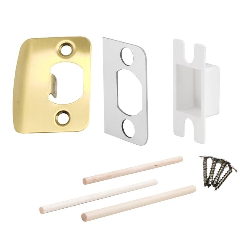 Ensemble plaques gâche porte,  - Home Security For Doors avis et prix