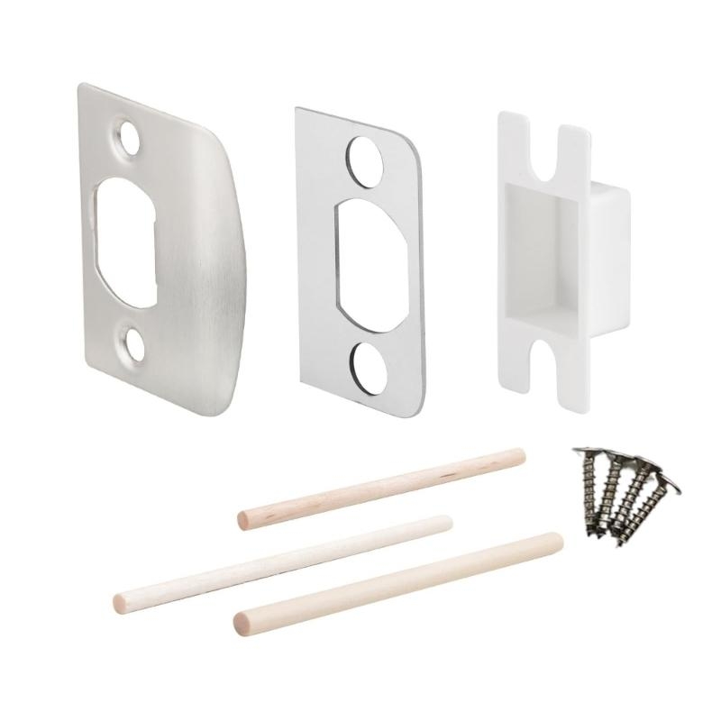 Ensemble plaques gâche porte,  - Home Security For Doors avis et prix