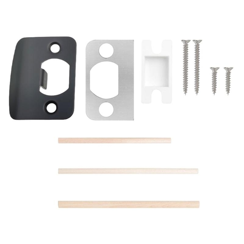 Ensemble plaques gâche porte,  - Home Security For Doors avis et prix