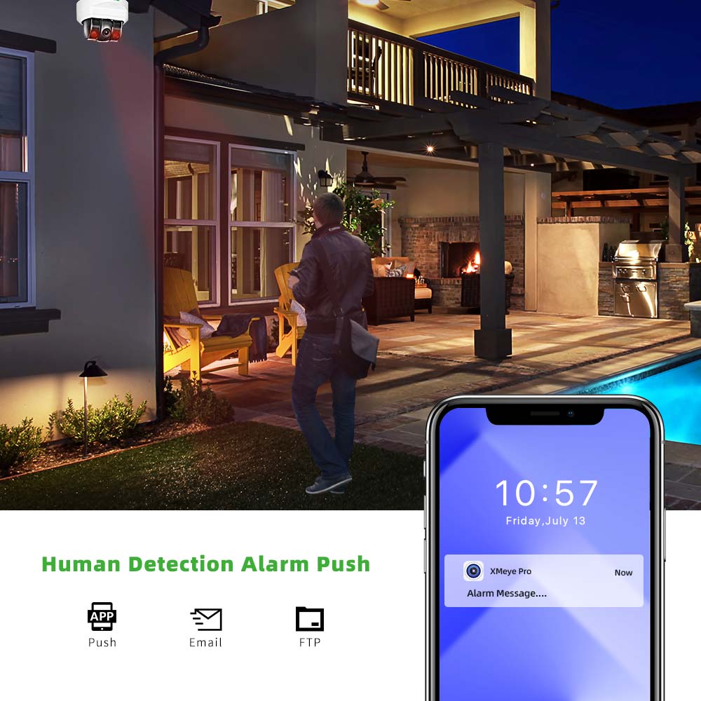 Caméra IP POE C GC PB 4MP, mic - Home Security With Camera avis et prix