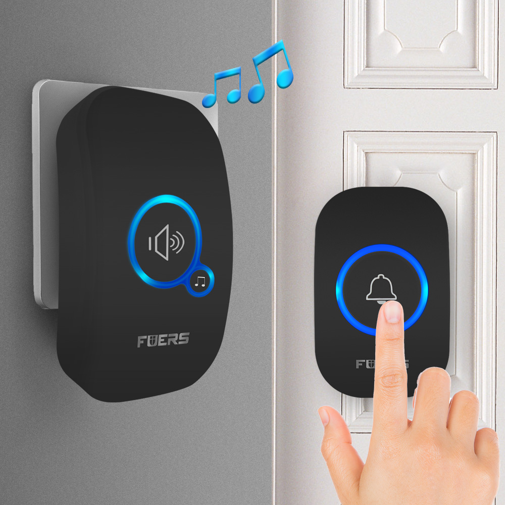 Fuers sonnette sans fil maison - Home Security Bell avis et prix