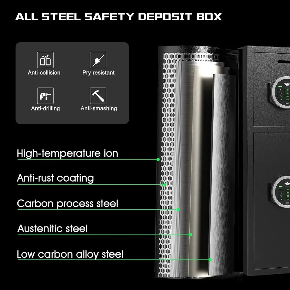 6,0 Cu. Coffre-fort de sécurit - Home Security Features avis et prix